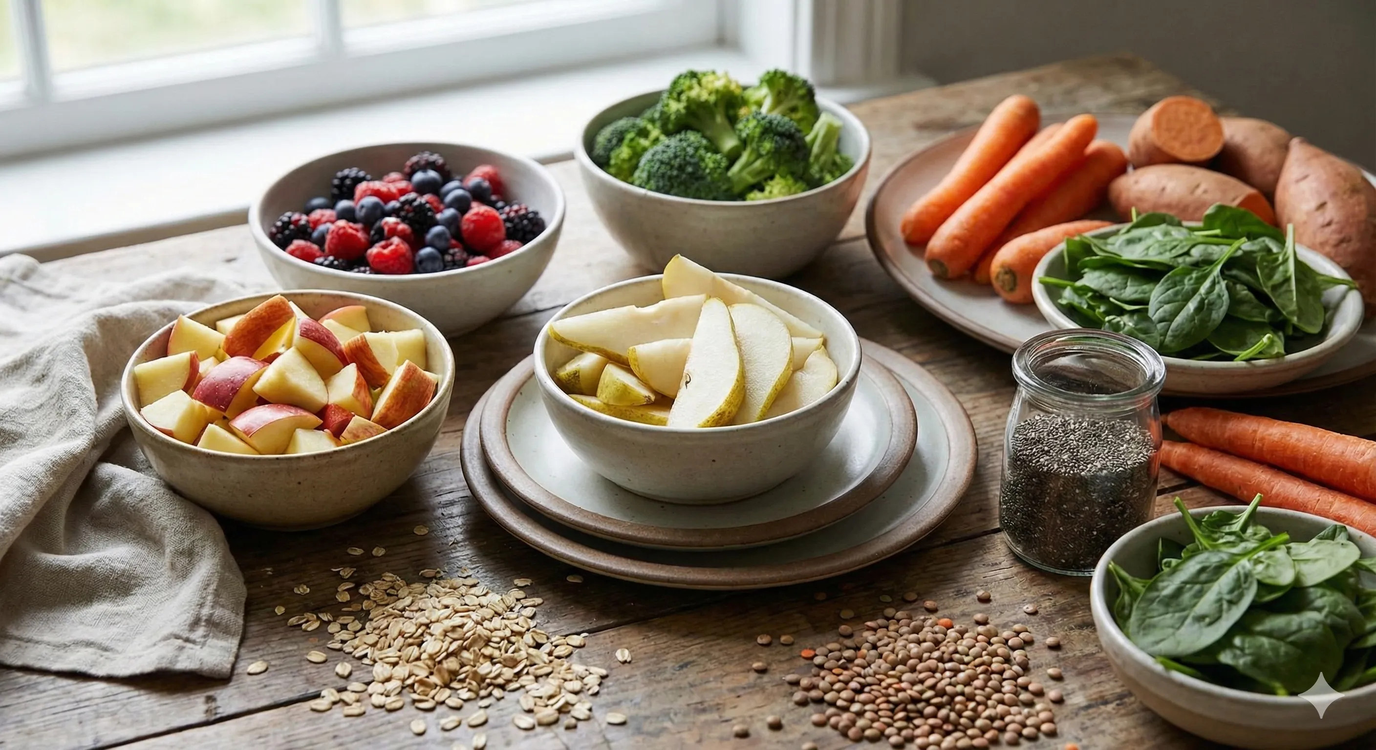 Fibras de Frutas e Vegetais